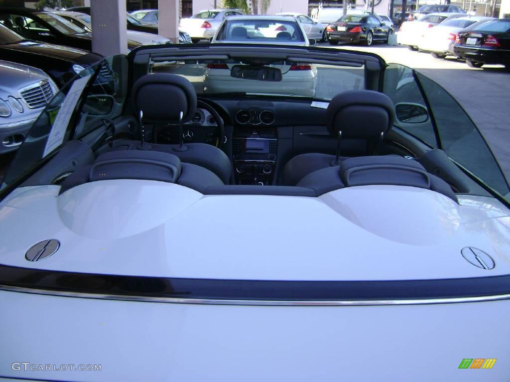 2006 CLK 500 Cabriolet - Alabaster White / Ash photo #15