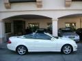 Alabaster White - CLK 500 Cabriolet Photo No. 16