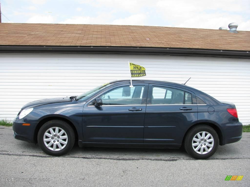 2008 Sebring LX Sedan - Modern Blue Pearl / Dark Slate Gray/Light Slate Gray photo #1