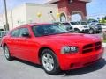 2008 TorRed Dodge Charger Police Package  photo #1