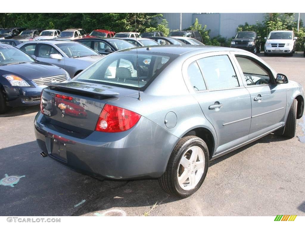 2007 Cobalt LT Sedan - Blue Granite Metallic / Gray photo #5