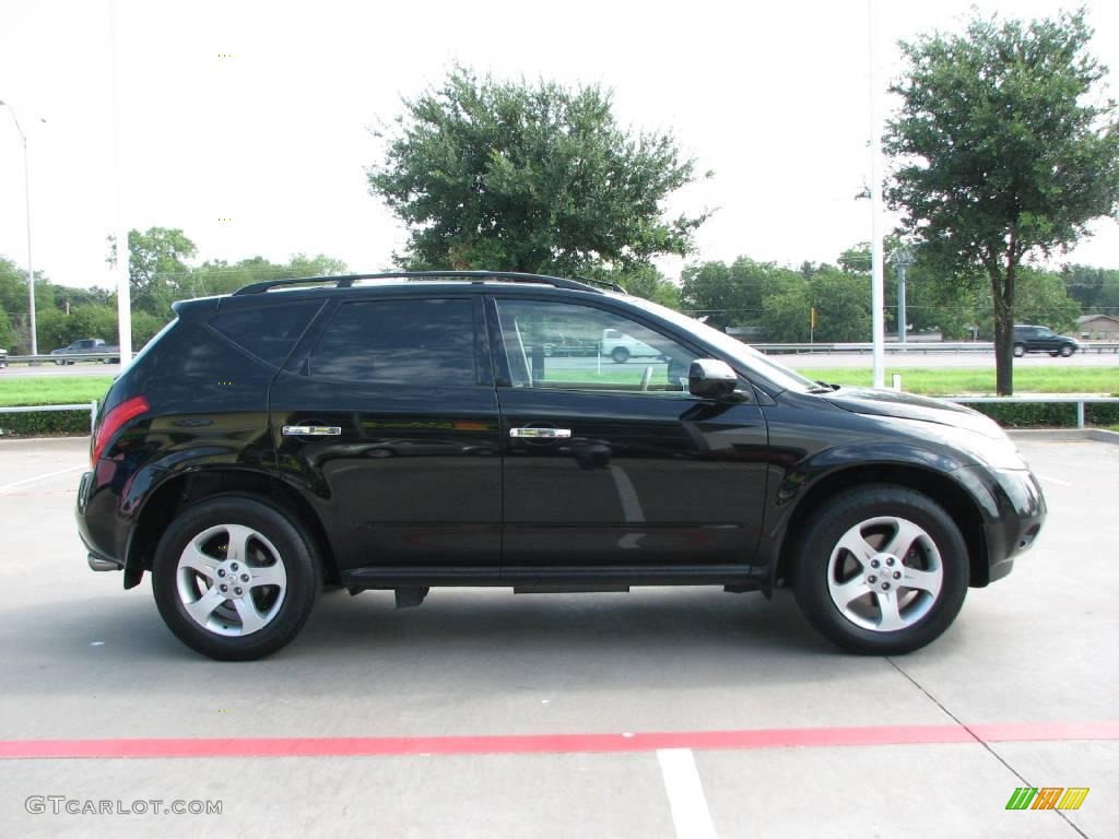 2005 Murano SL - Super Black / Cafe Latte photo #6