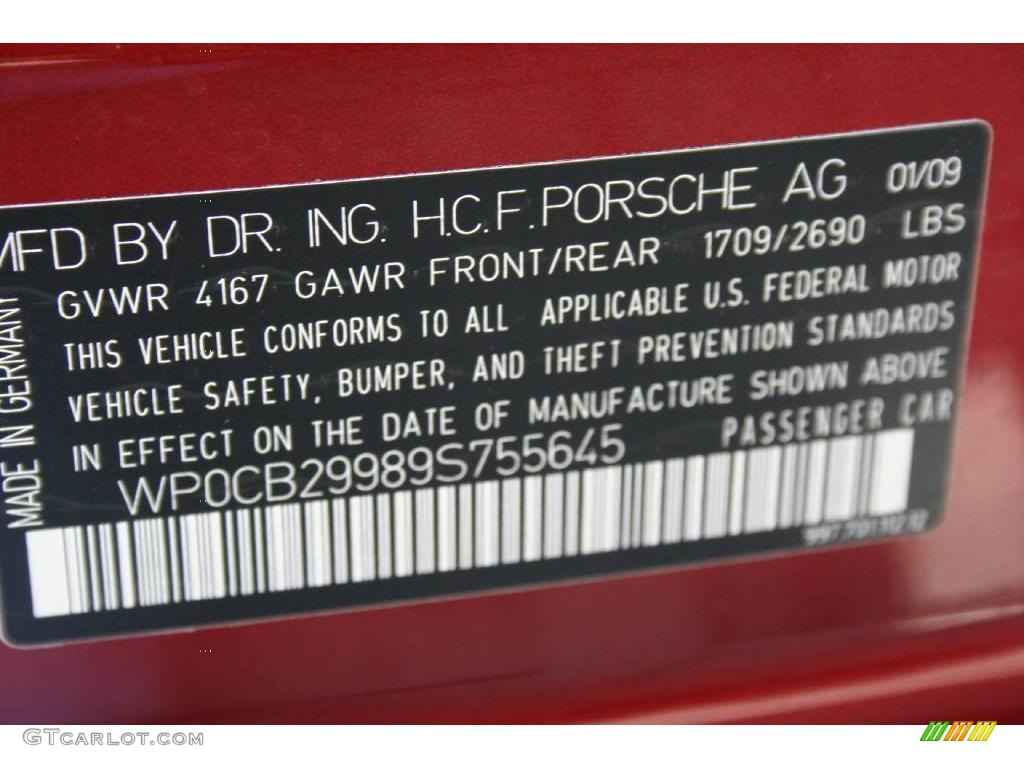 2009 911 Carrera S Cabriolet - Ruby Red Metallic / Black photo #26