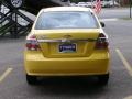 2008 Summer Yellow Chevrolet Aveo LS Sedan  photo #5