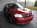 2008 Inferno Red Crystal Pearl Dodge Avenger SE  photo #4