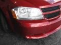 2008 Inferno Red Crystal Pearl Dodge Avenger SE  photo #5