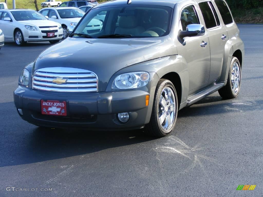 2009 HHR LT - Dark Gray Metallic / Gray photo #4
