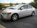 2006 Alabaster Silver Metallic Honda Civic LX Sedan  photo #2