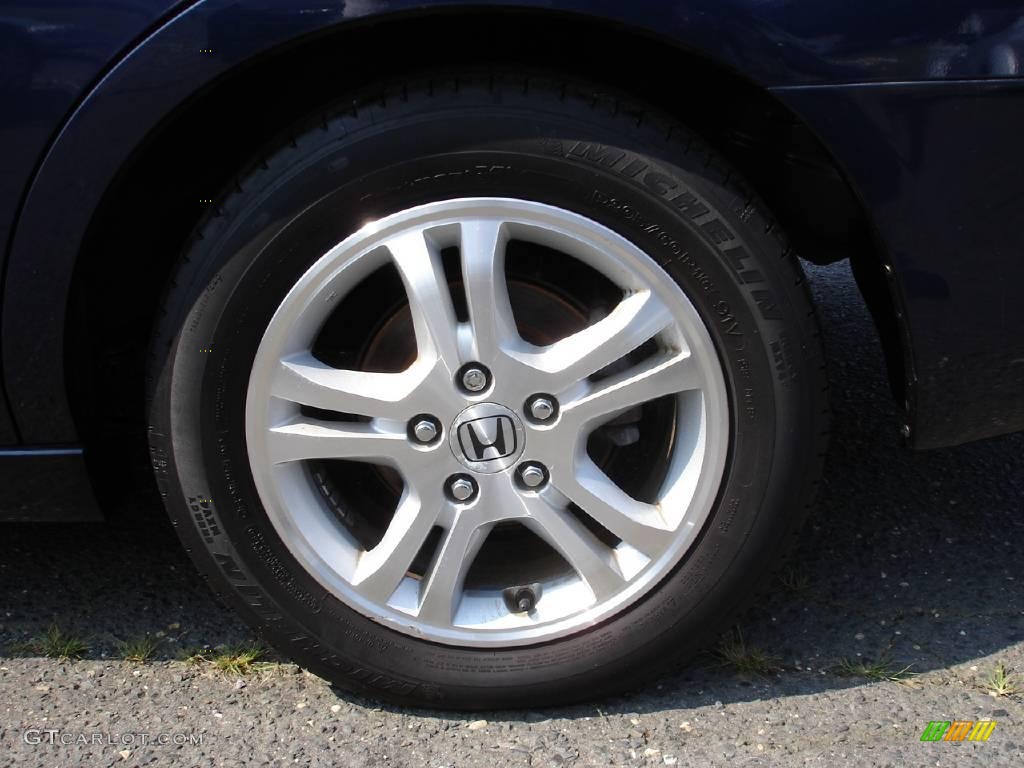 2006 Accord EX-L Sedan - Royal Blue Pearl / Gray photo #6