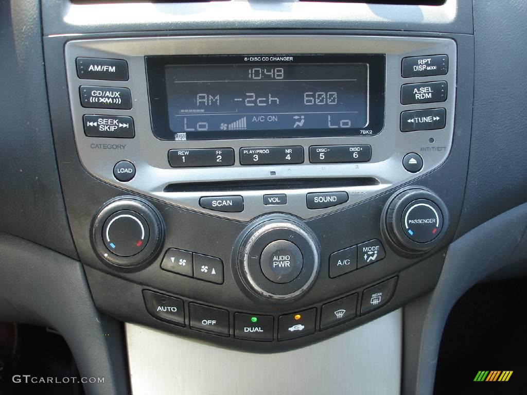 2006 Accord EX-L Sedan - Royal Blue Pearl / Gray photo #13