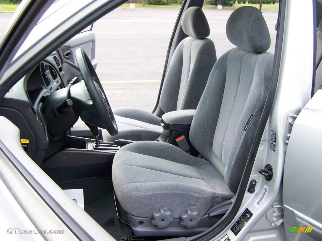 2004 Elantra GLS Sedan - Sterling Silver / Gray photo #7