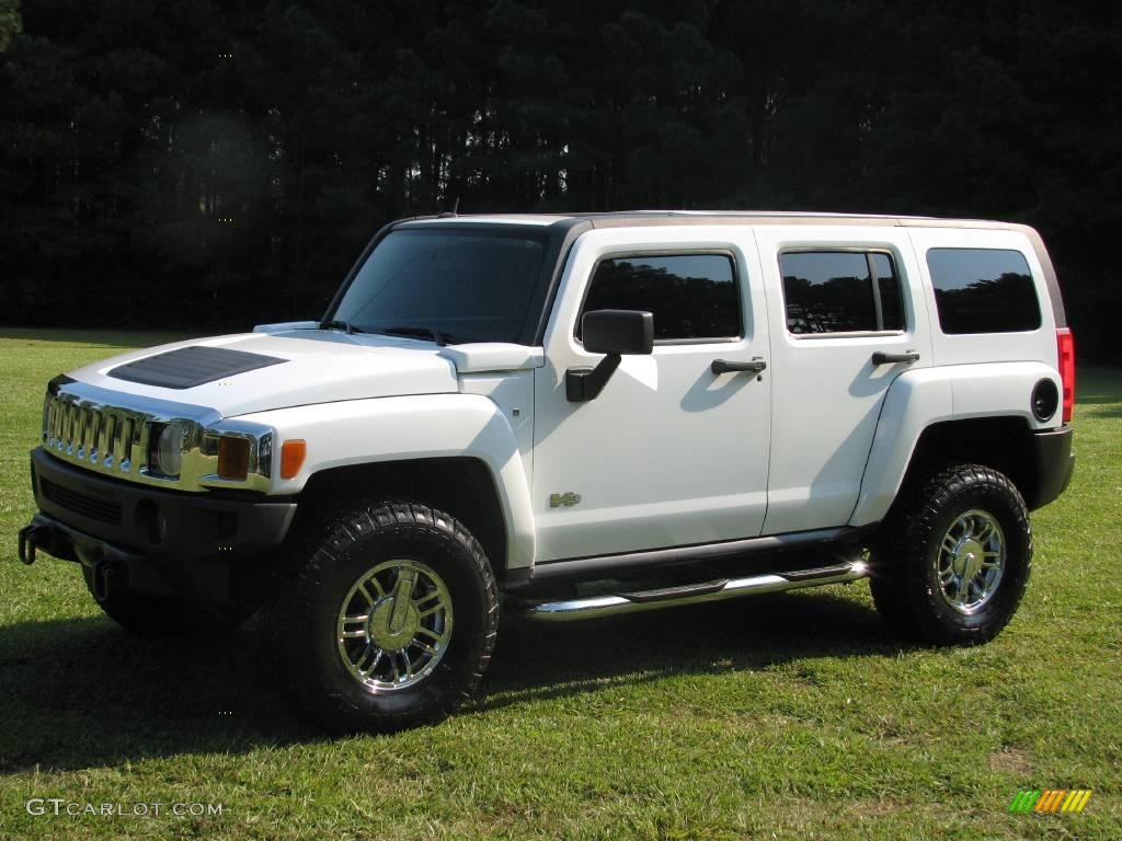 Birch White Hummer H3