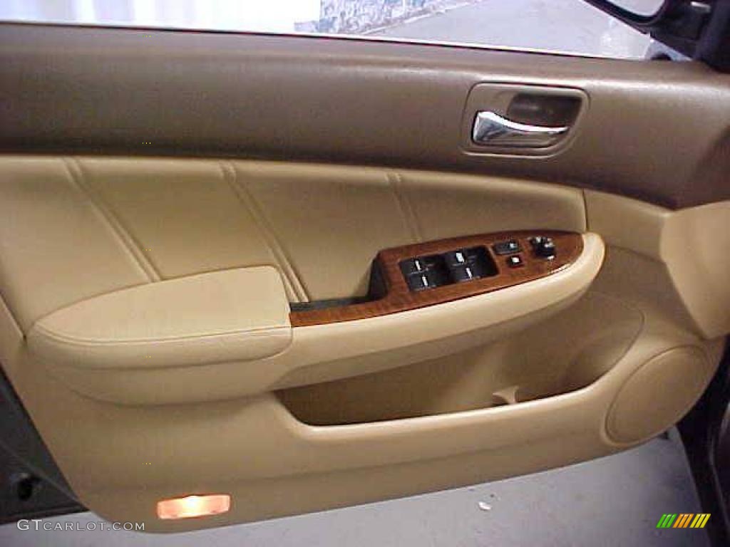 2007 Accord EX-L V6 Sedan - Carbon Bronze Pearl / Ivory photo #6