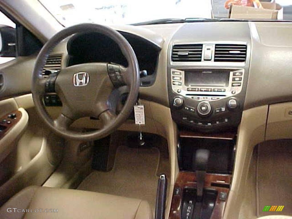 2007 Accord EX-L V6 Sedan - Carbon Bronze Pearl / Ivory photo #11