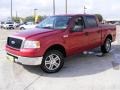 2007 Redfire Metallic Ford F150 XLT SuperCrew  photo #2