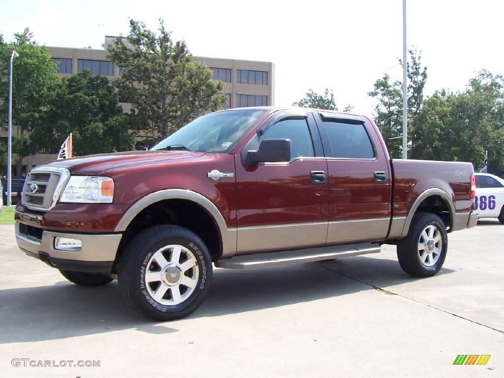 2005 F150 King Ranch SuperCrew 4x4 - Dark Copper Metallic / Castano Brown Leather photo #1