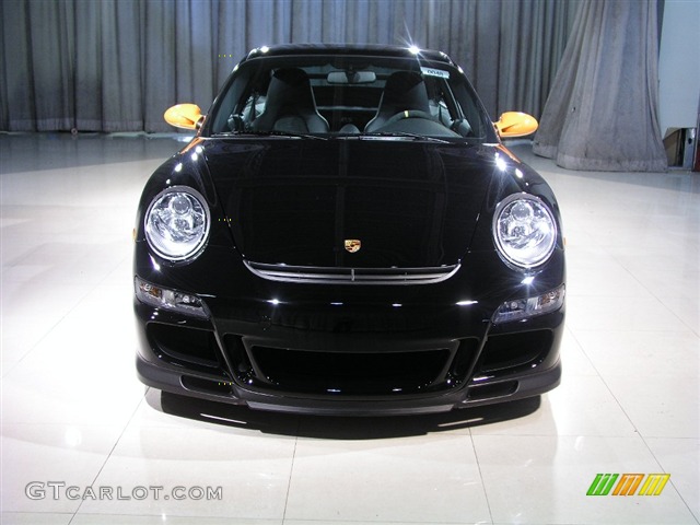 2008 911 GT3 RS - Black / Black photo #4