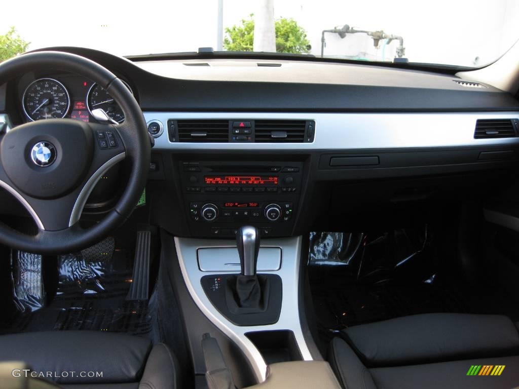 2007 3 Series 335i Sedan - Titanium Silver Metallic / Black Dakota Leather photo #2
