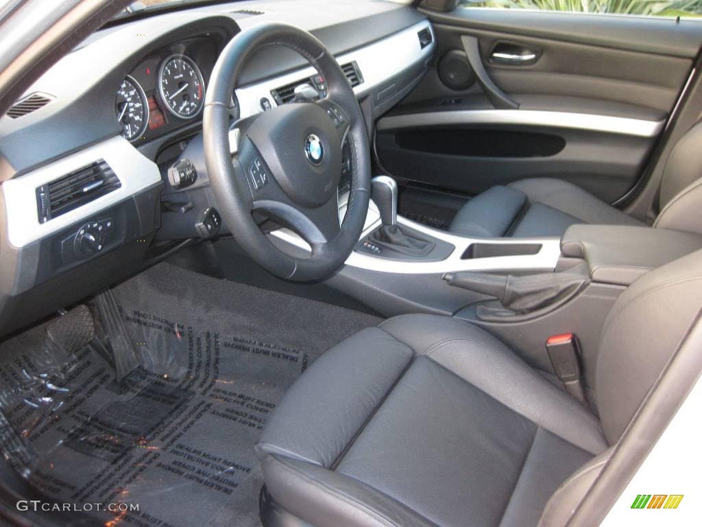 2007 3 Series 335i Sedan - Titanium Silver Metallic / Black Dakota Leather photo #3