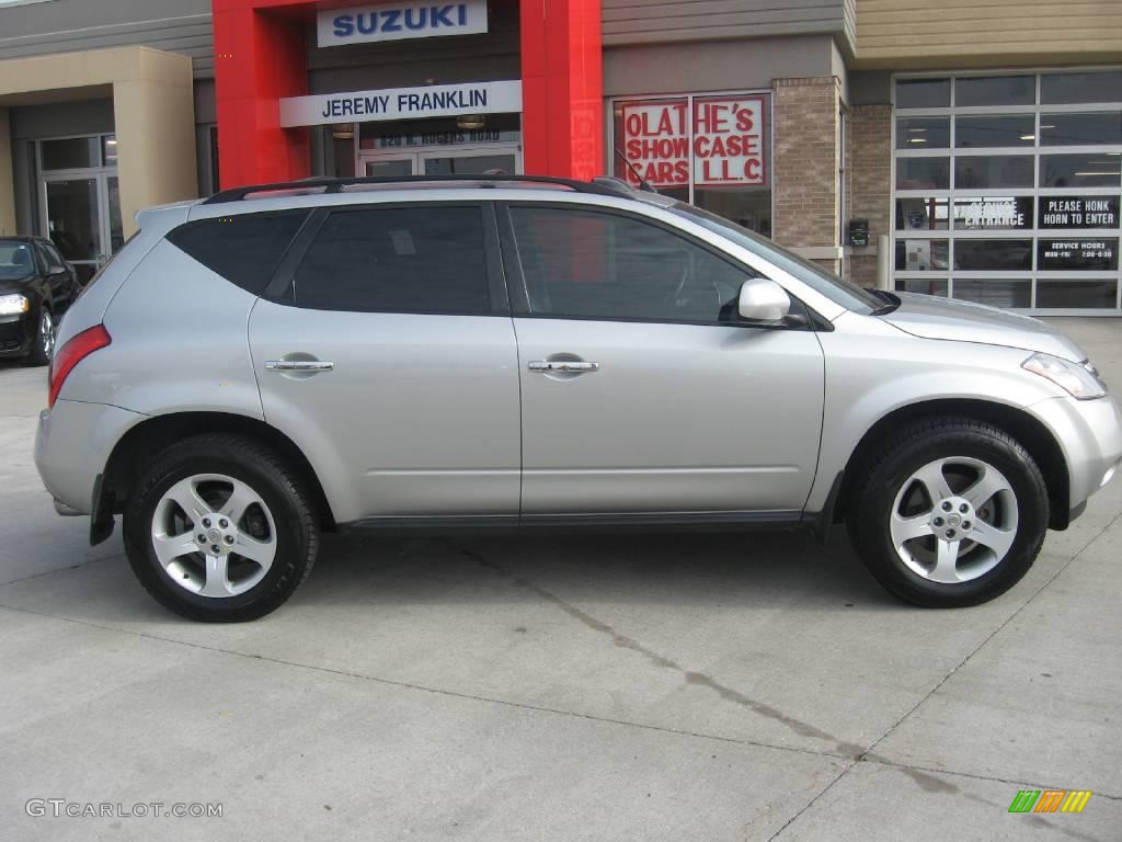 2005 Murano SL - Sheer Silver Metallic / Charcoal photo #2