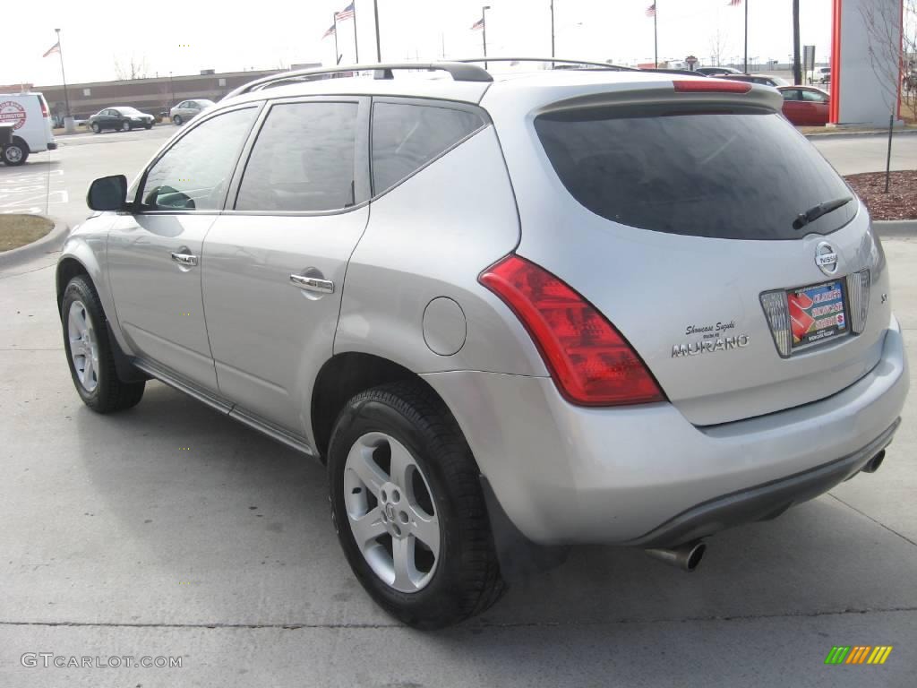 2005 Murano SL - Sheer Silver Metallic / Charcoal photo #7
