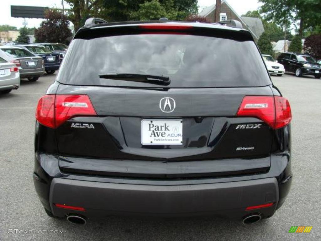2007 MDX Sport - Formal Black Pearl / Parchment photo #5