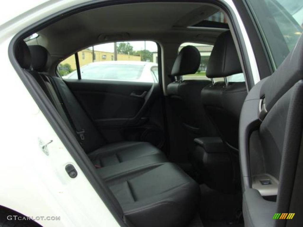 2009 TSX Sedan - Premium White Pearl / Ebony photo #17