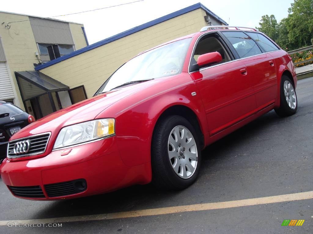 1999 A6 2.8 quattro Avant - Tornado Red / Melange Beige photo #2