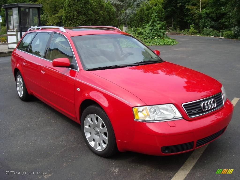 1999 A6 2.8 quattro Avant - Tornado Red / Melange Beige photo #4