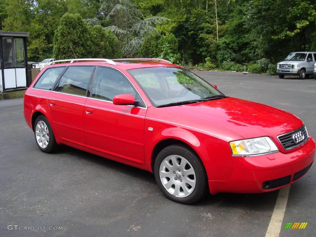 1999 A6 2.8 quattro Avant - Tornado Red / Melange Beige photo #5