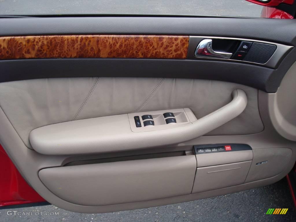 1999 A6 2.8 quattro Avant - Tornado Red / Melange Beige photo #13