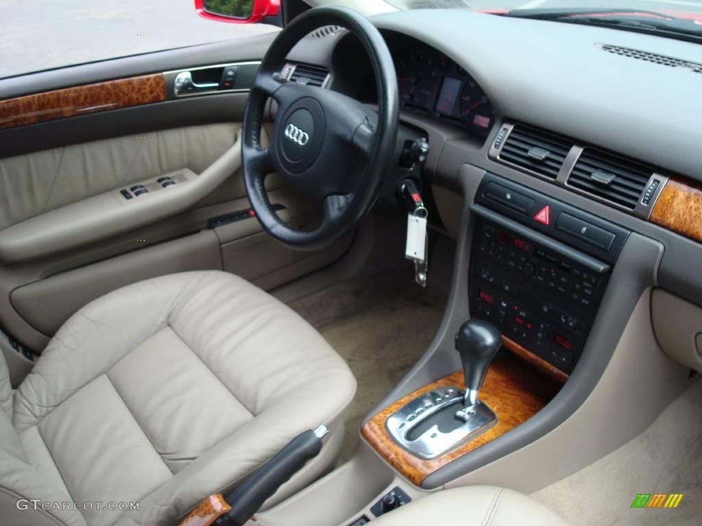 1999 A6 2.8 quattro Avant - Tornado Red / Melange Beige photo #19