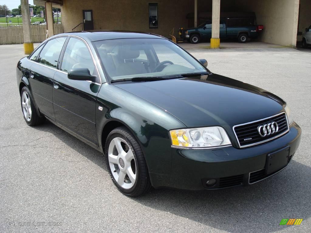 2003 A6 3.0 quattro Sedan - Irish Green Pearl Effect / Beige photo #4