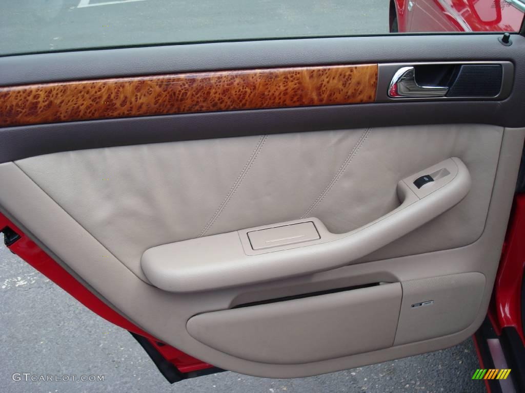 1999 A6 2.8 quattro Avant - Tornado Red / Melange Beige photo #23