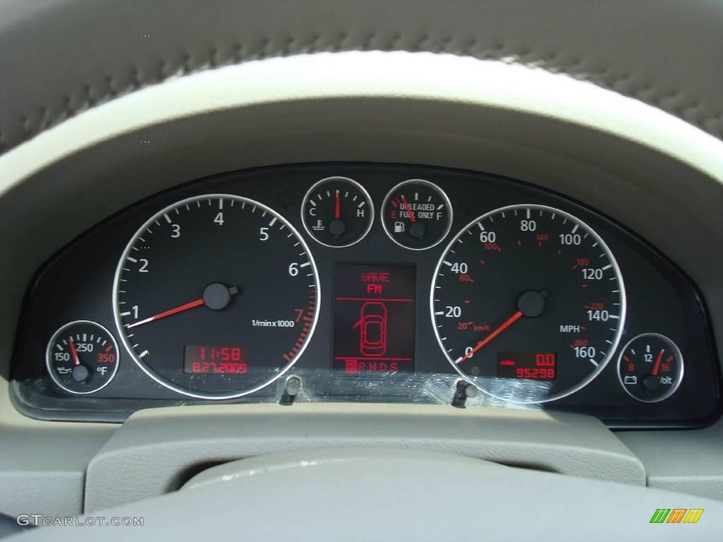 2003 A6 3.0 quattro Sedan - Irish Green Pearl Effect / Beige photo #39
