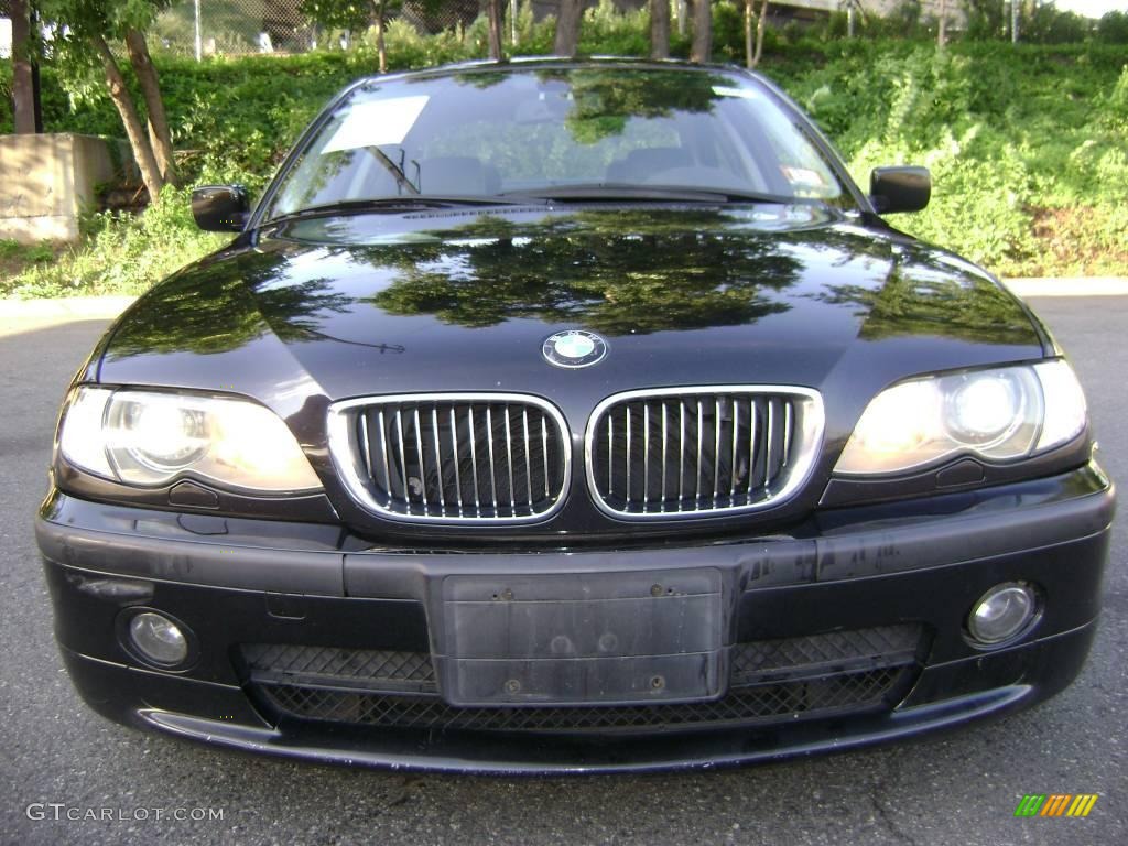 2002 3 Series 330i Sedan - Jet Black / Black photo #1