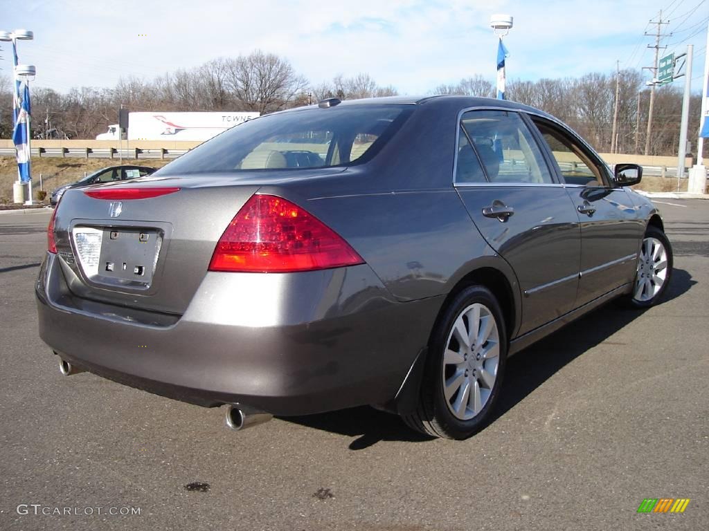 2006 Accord EX-L V6 Sedan - Carbon Bronze Pearl / Ivory photo #5