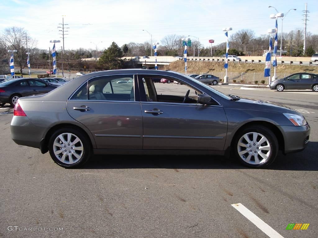 2006 Accord EX-L V6 Sedan - Carbon Bronze Pearl / Ivory photo #6