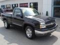 2005 Black Chevrolet Silverado 1500 Z71 Regular Cab 4x4  photo #16