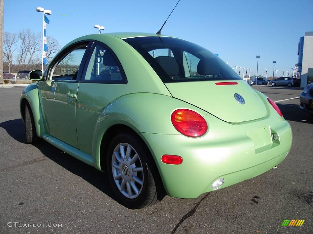 2004 New Beetle GLS Coupe - Cyber Green Metallic / Black photo #3