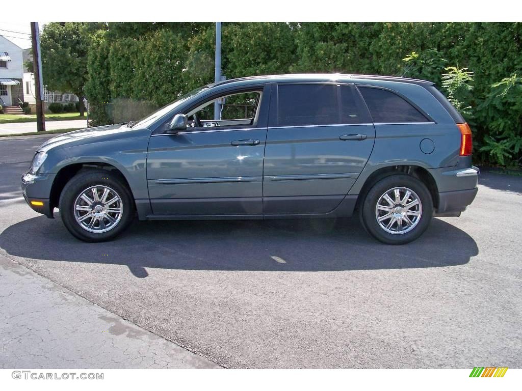 2007 Pacifica Touring AWD - Magnesium Green Pearl / Pastel Slate Gray photo #8