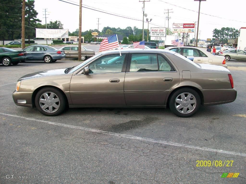 2003 DeVille DTS - Bronzemist / Neutral Shale Beige photo #1