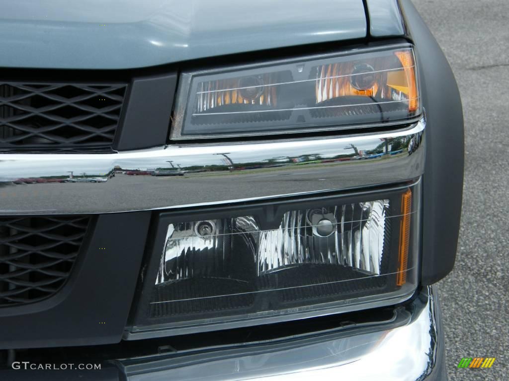 2006 Colorado Z71 Extended Cab 4x4 - Blue Granite Metallic / Medium Pewter photo #9