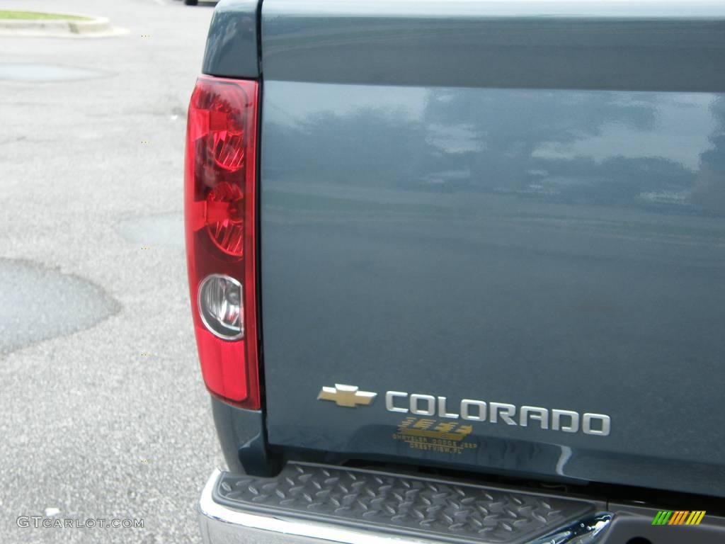 2006 Colorado Z71 Extended Cab 4x4 - Blue Granite Metallic / Medium Pewter photo #10