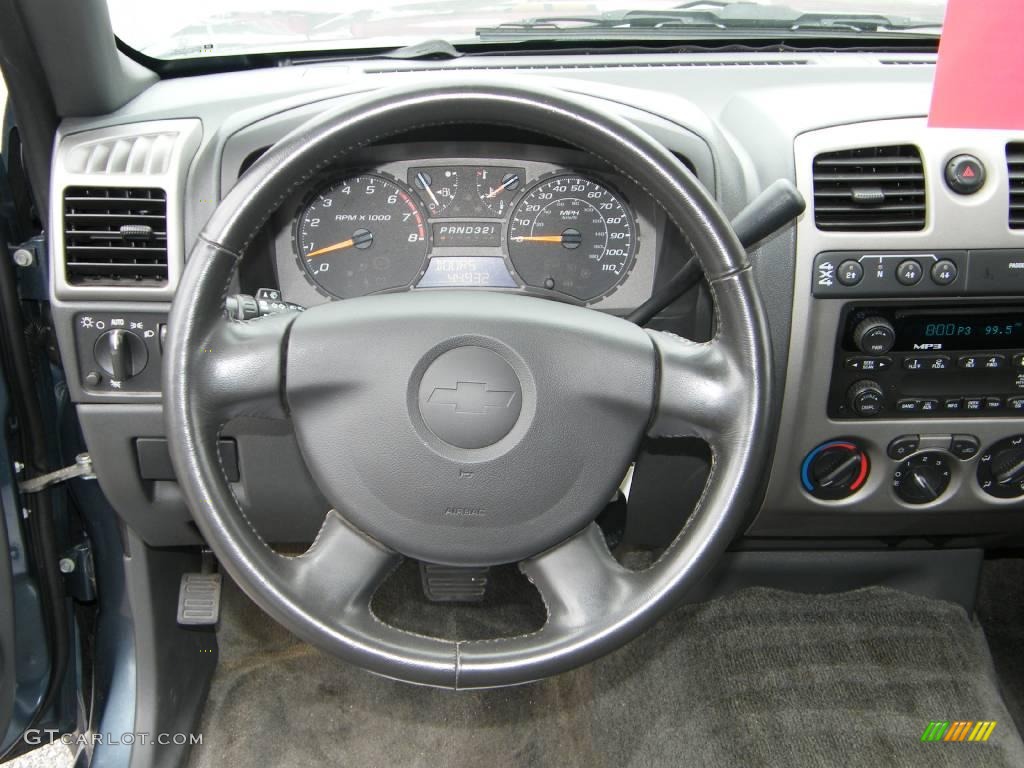 2006 Colorado Z71 Extended Cab 4x4 - Blue Granite Metallic / Medium Pewter photo #19