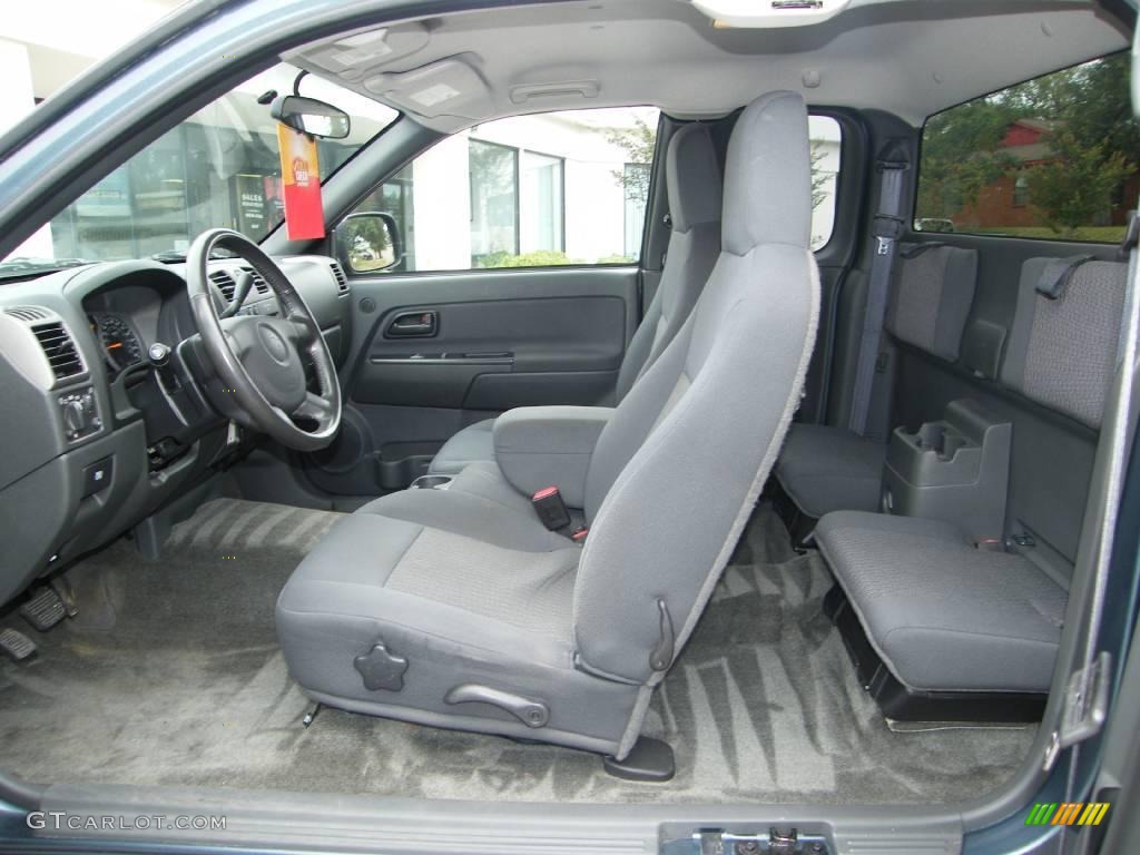 2006 Colorado Z71 Extended Cab 4x4 - Blue Granite Metallic / Medium Pewter photo #24