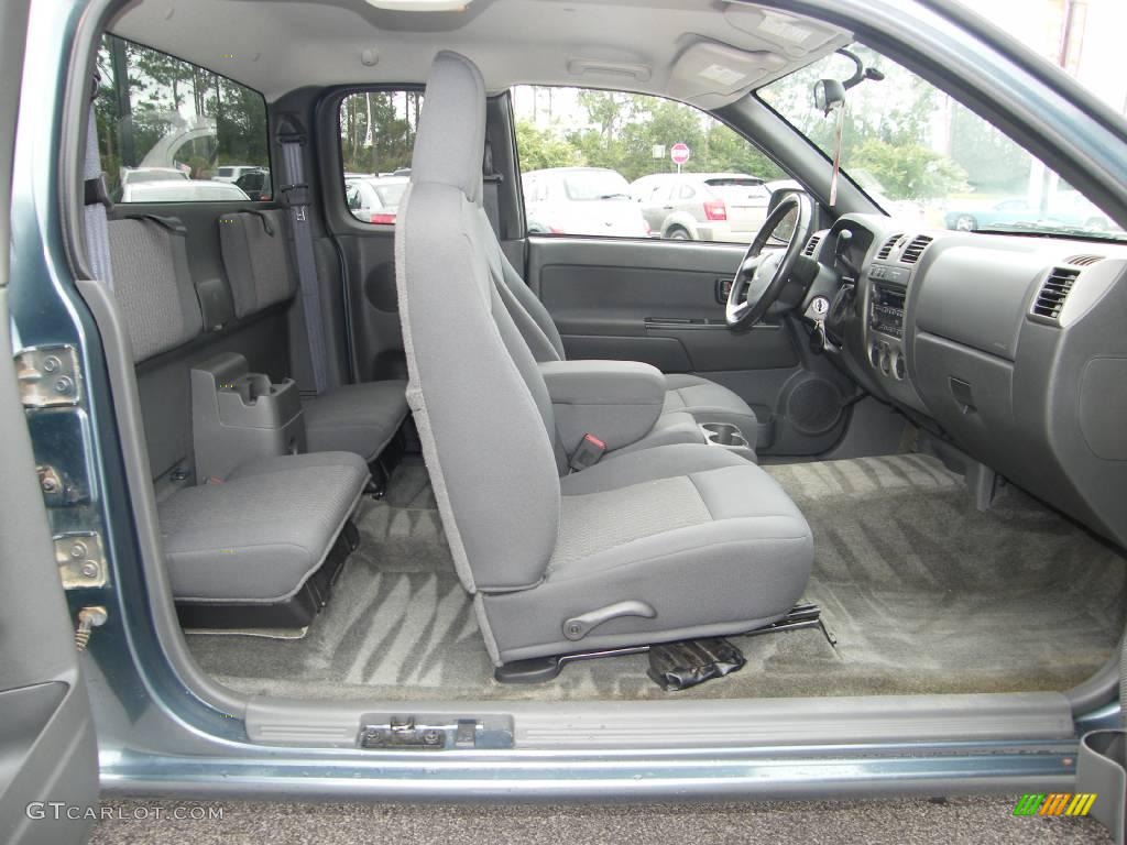 2006 Colorado Z71 Extended Cab 4x4 - Blue Granite Metallic / Medium Pewter photo #29