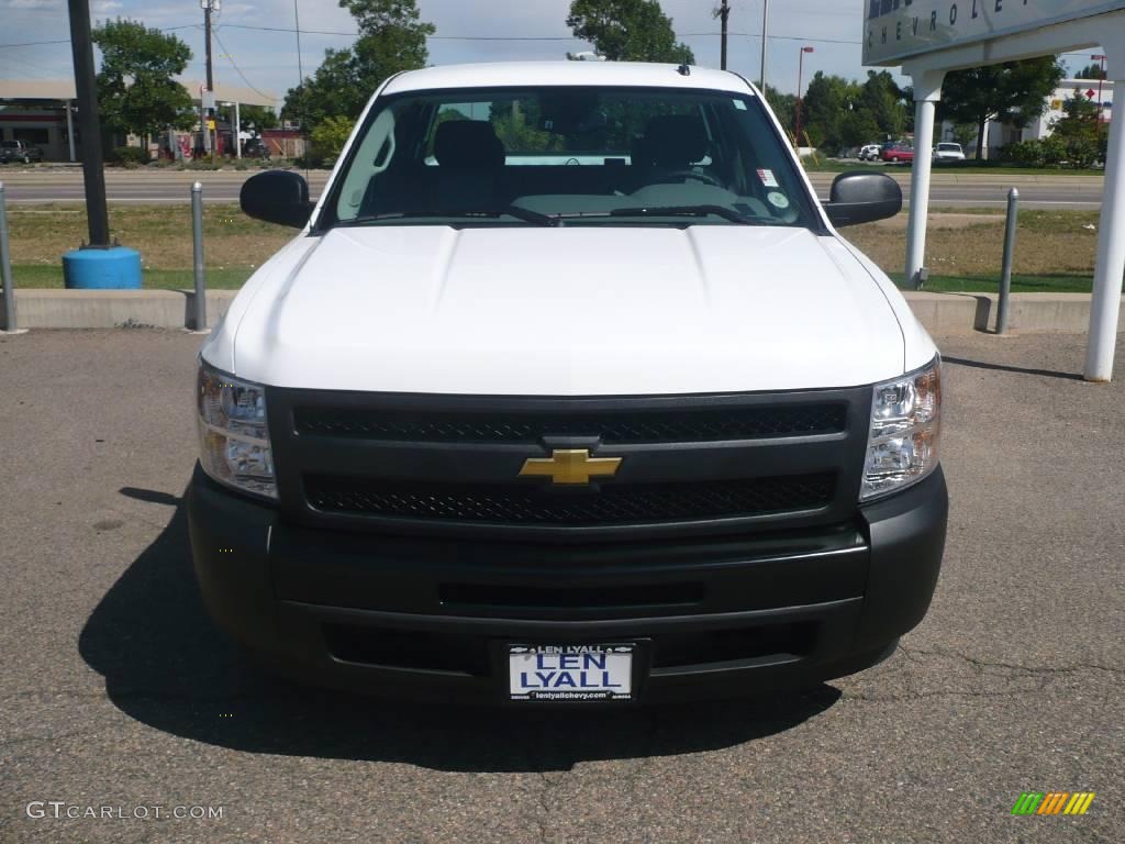 2009 Silverado 1500 Extended Cab - Summit White / Dark Titanium photo #2