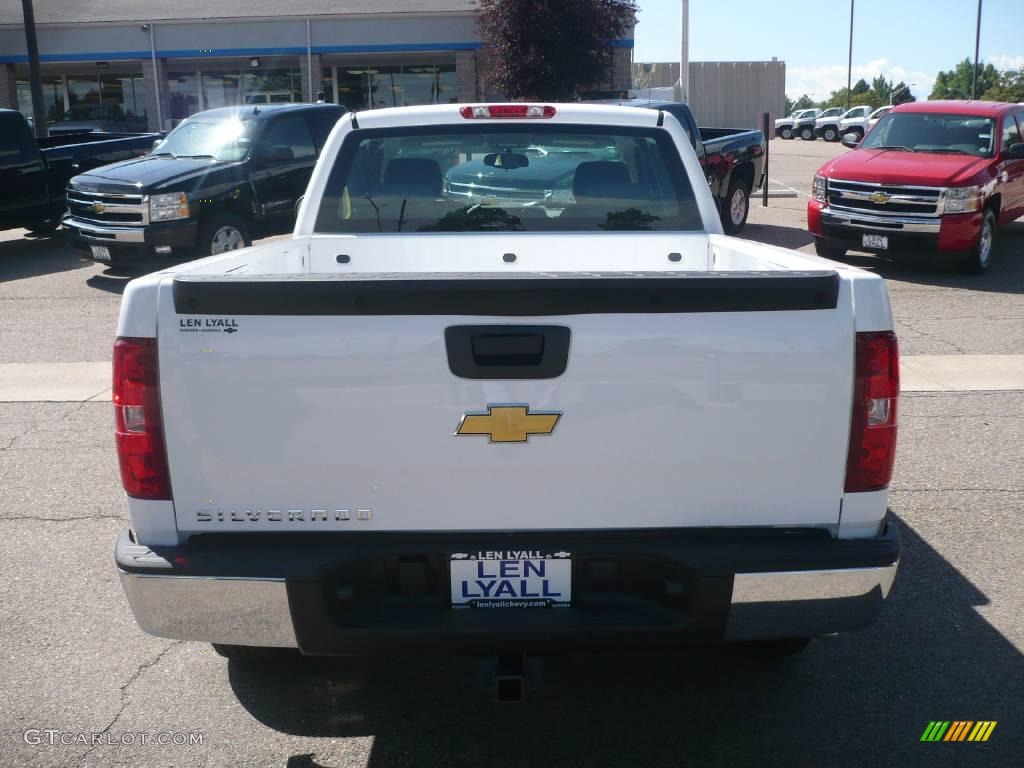 2009 Silverado 1500 Extended Cab - Summit White / Dark Titanium photo #5