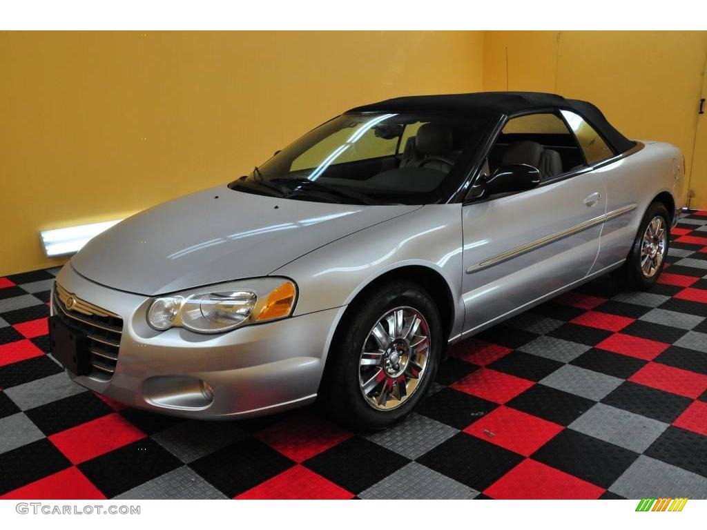 2004 Sebring Limited Convertible - Bright Silver Metallic / Taupe photo #3